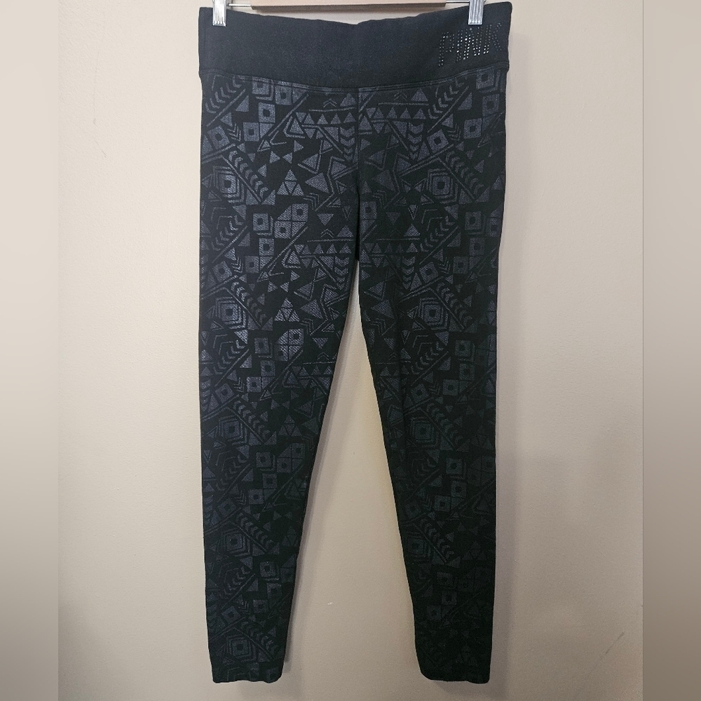 PINK Victoria's Secret Leggings Women's Size M Cotton Blend